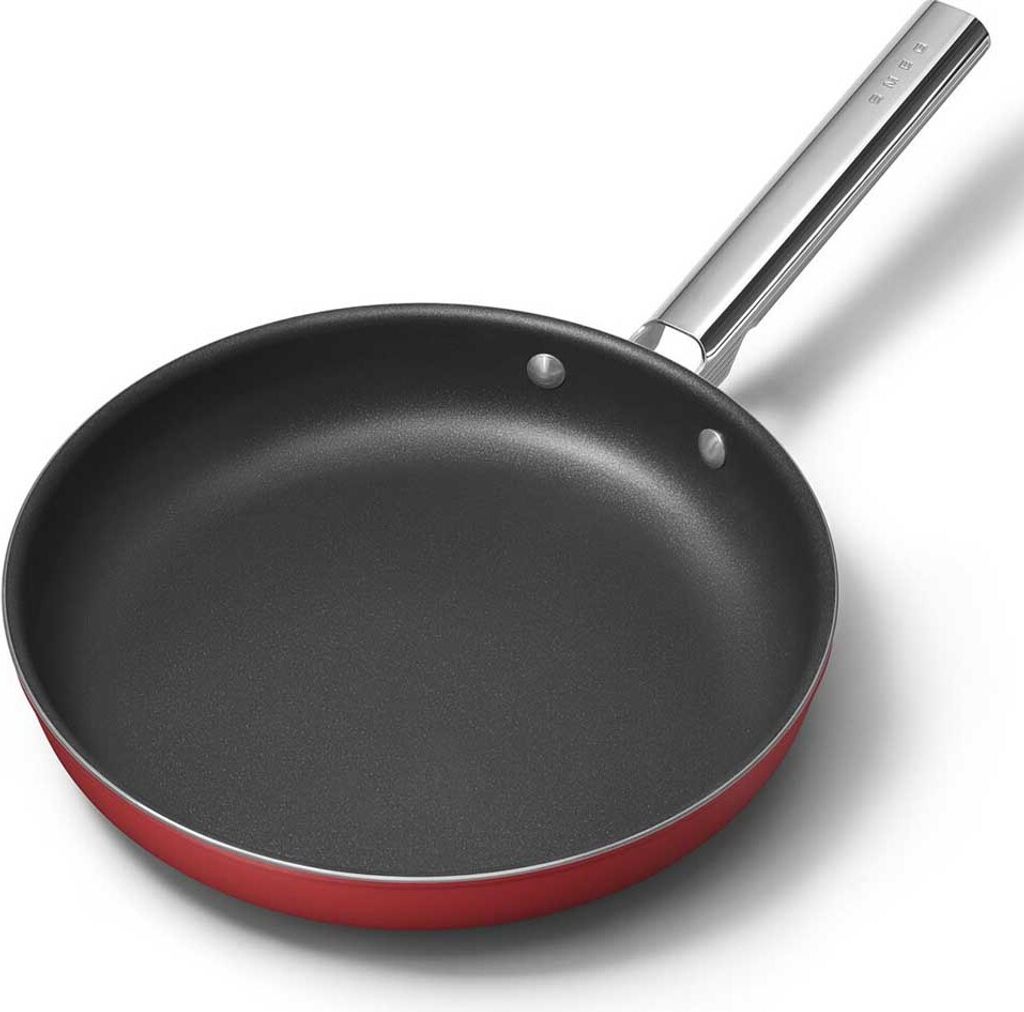 Smeg CKFF2801RDM, Kolo, Viacúčelová panvica, Červená, PTFE, Obrázok produktu 