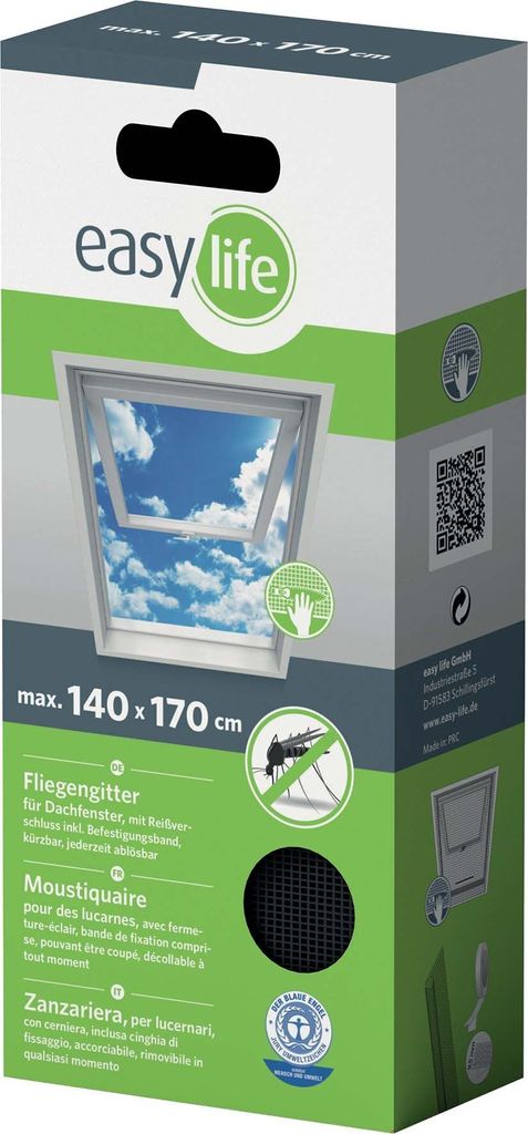 IS-Gitter-Dachfenster 140 x 170 cm anthrazit mit Produktbild 7