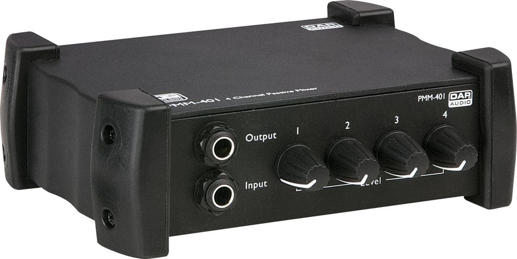 DAP PMM-401 Passiver 4-Kanal-Klinken-Audio-Splitter/Mixer