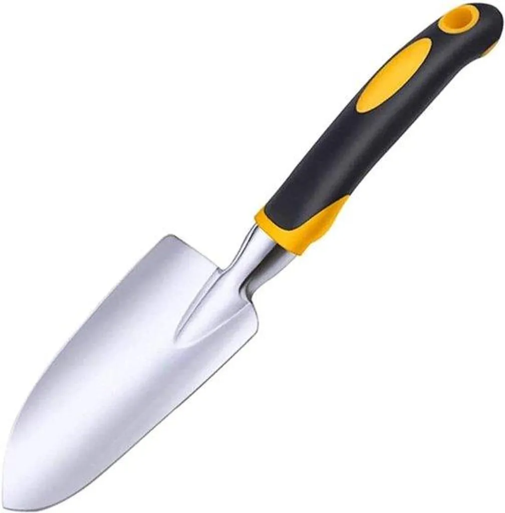 Petite pelle de jardinage en aluminium antirouille ultra légère et solide