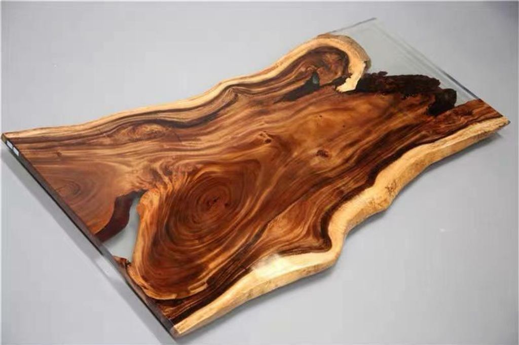Epoxidharz Esstisch River Table Echtes Holz Massiv Tische 200x90 Flusstisch Neu