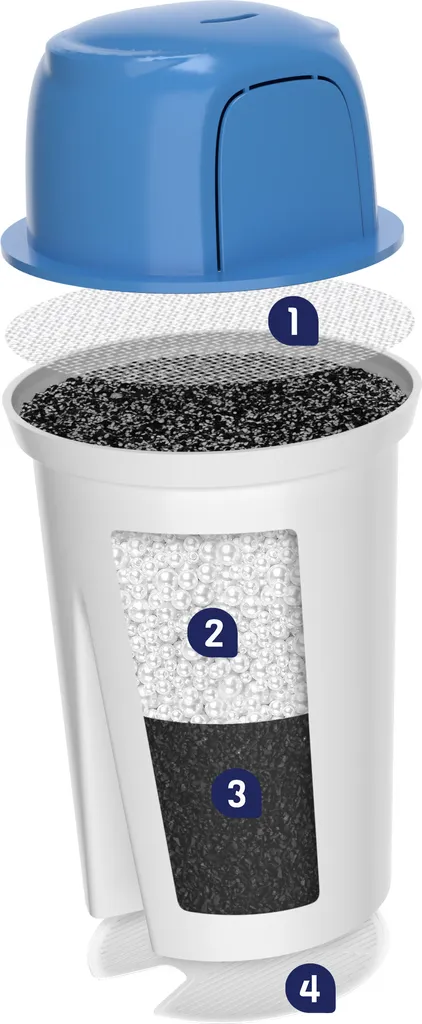 Filtre à Eau AquaClassic Wessper Compatible Brita Classic - Pack de 9 - 6