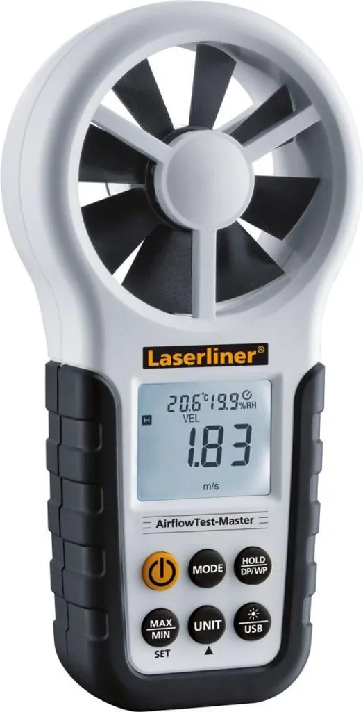 Éliminez les pertes d'air avec l'anémomètre Laserliner AirflowTest-Master
