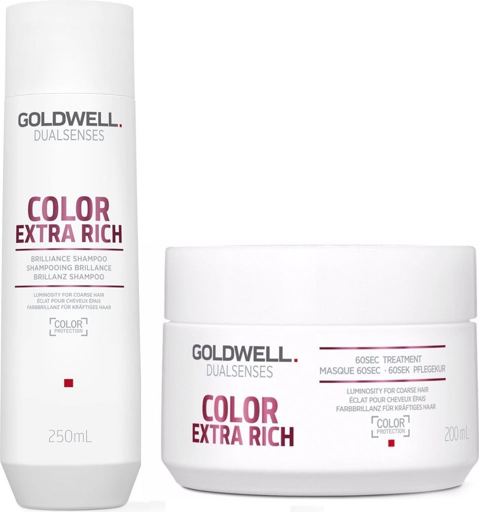 Goldwell DualSenses Color Extra Rich Shampoo 250ml + Mask 200ml