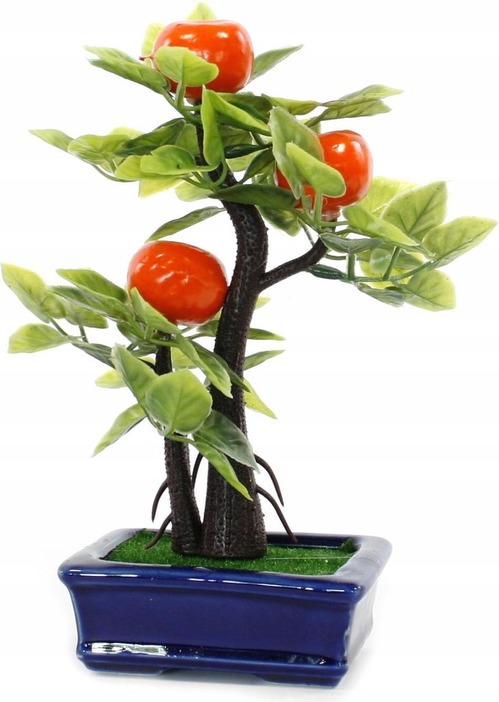 Künstliches Bäumchen im Topf 20cm Deko Pflanze Bonsai Stil Realistisch Wohnzimmer Büro