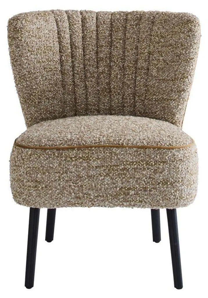 Fauteuil GINA caramel : donnez du cachet à un salon trop terne ou vide