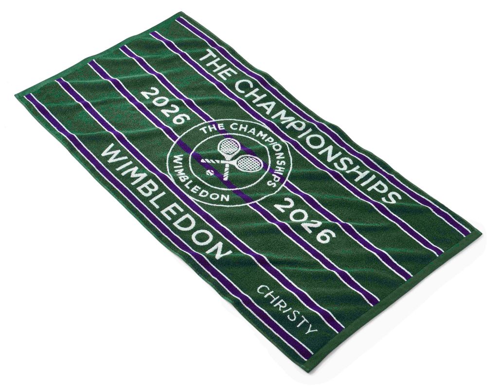 Asciugamano Christy per il torneo di Wimbledon, colore Immagine del prodotto 
