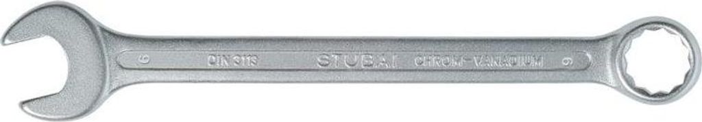 STUBAI Gabringschl.DIN-3113A,15°gekr.CV verch 21 mm