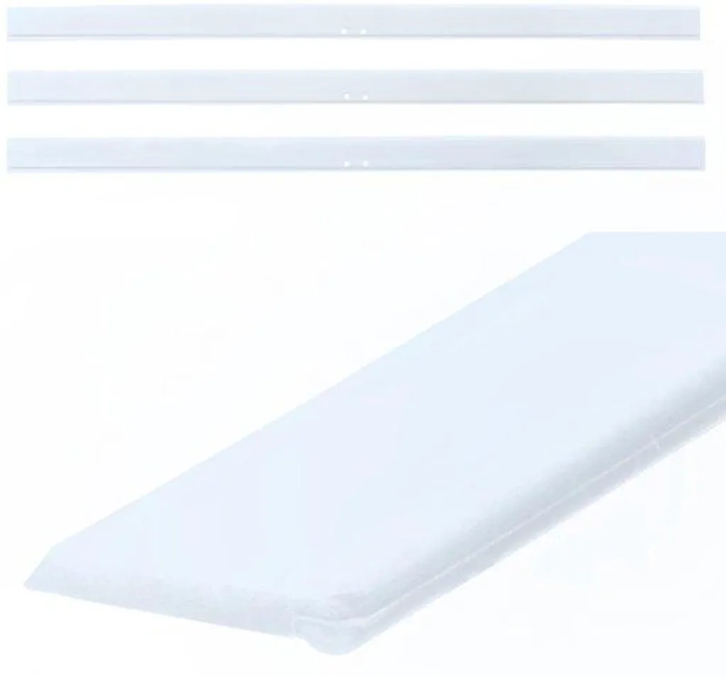 Lot de 3 embouts flexibles en silicone découpables pour douchette de 45cm