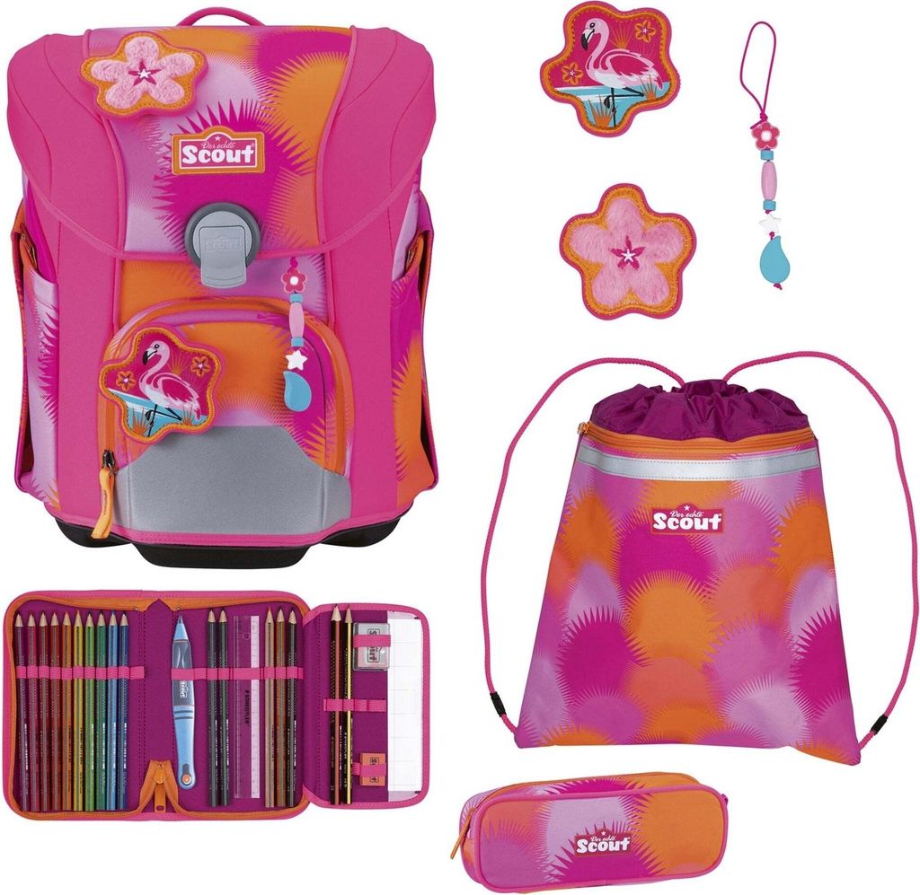 Scout sac d'école Basic Micro Set 4 pièces Florida Sunset Image du produit 