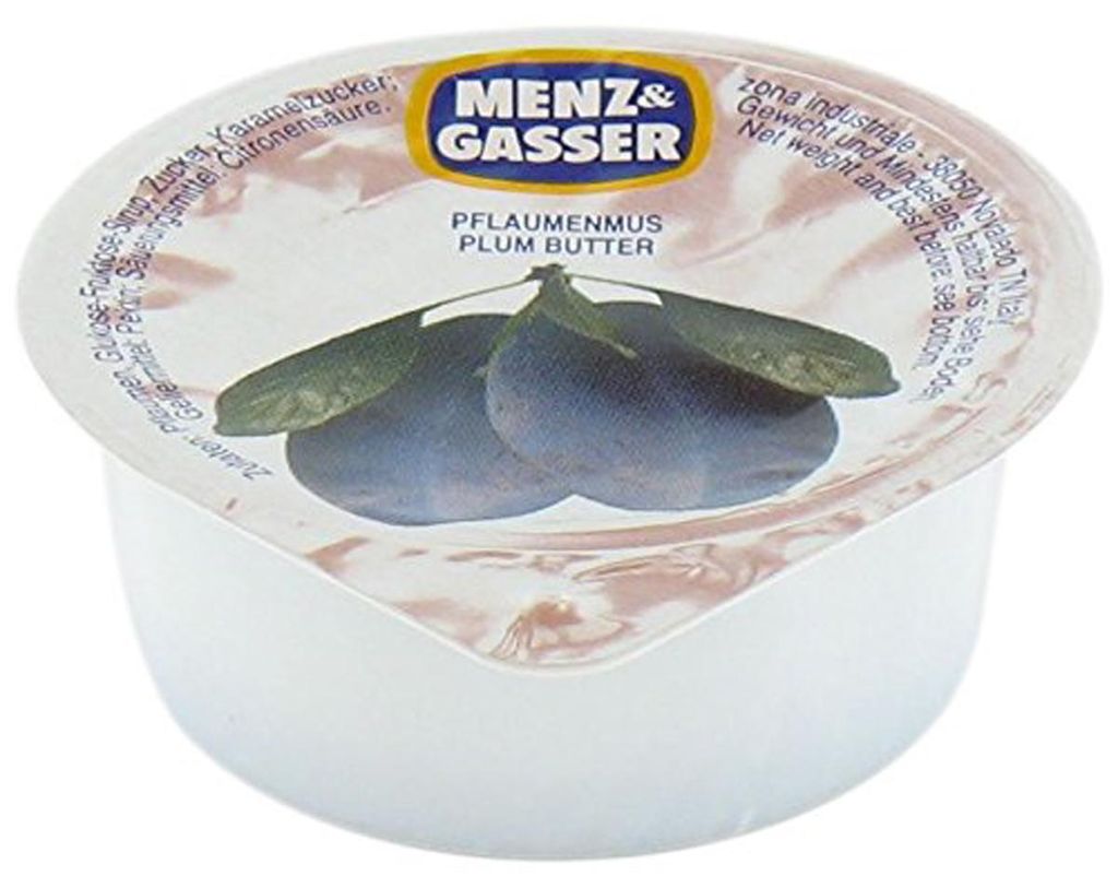 Menz and Gasser powidła śliwkowe ekstra porcjowane 2500g Zdjęcie produktu 