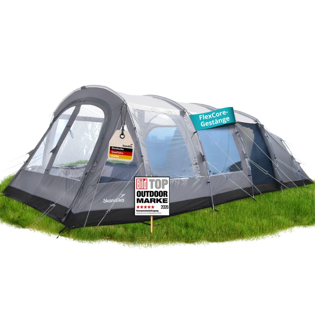 Skandika Tunnelzelt Svalgard 6 Sleeper Protect XL | Produktbild 