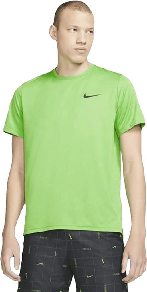 Nike M Np Df Hpr Dry Top Ss High Voltage/Lt Lemon Twis M