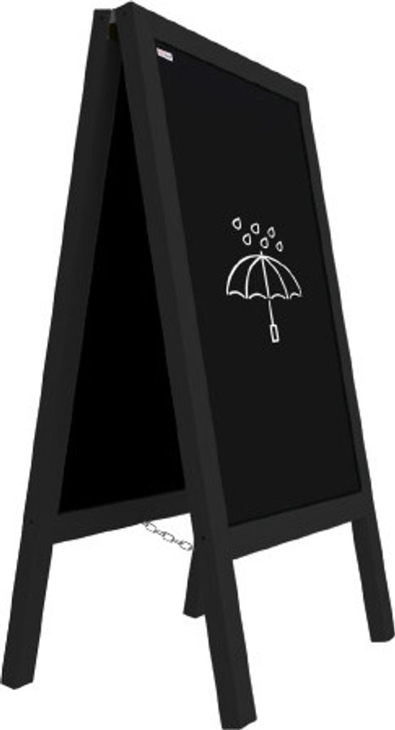 Reklamní áčko s křídovou tabulí 100x60 cm - voděodolné Obrázek produktu 