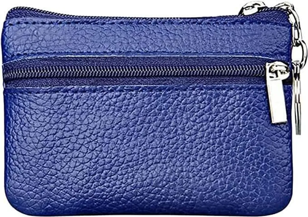 FAVORTALK Portamonete Con Portachiavi - Mini Portafoglio In Tessuto, 11x13.5 Cm, Unisex