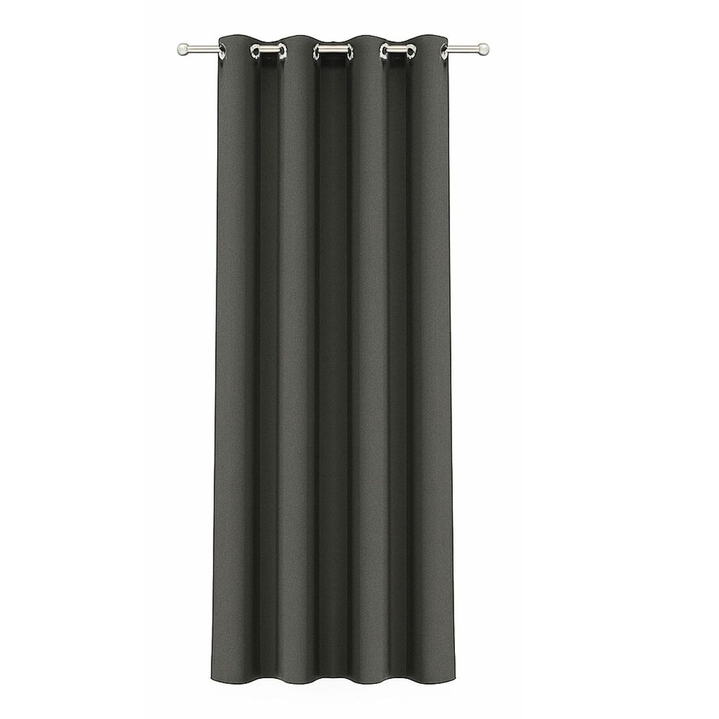 Tenda antracite 40x175 cm con occhielli – tenda oscurante Immagine del prodotto 