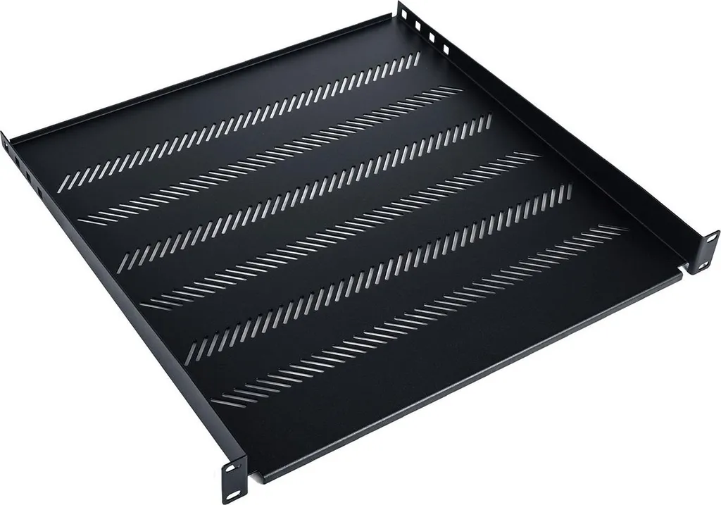 Solution rangement rack 19 : Étagère 1U DIGITUS TN-19-450-1U-BK