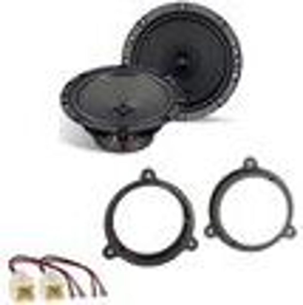 AXTON ATX165 Koaxial Lautsprecher Einbauset für Renault Captur vorne hinten