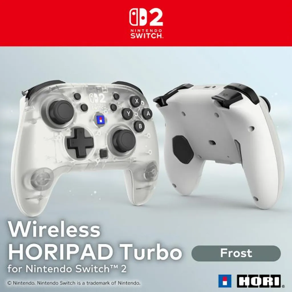 Manette SWITCH 2 Wireless HORIPAD Turbo avec boutons programmables - 6