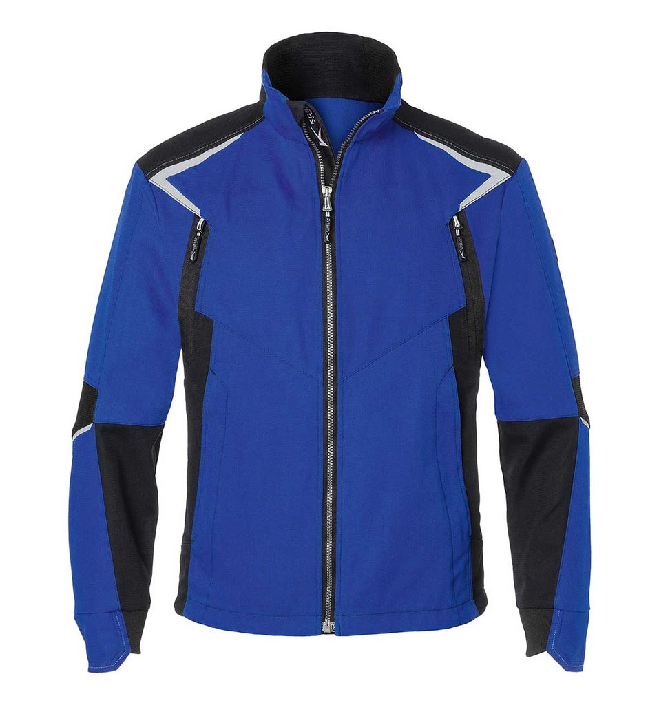 Kübler Bodyforce Jacke kbl.blau/schwarz Gr. XS