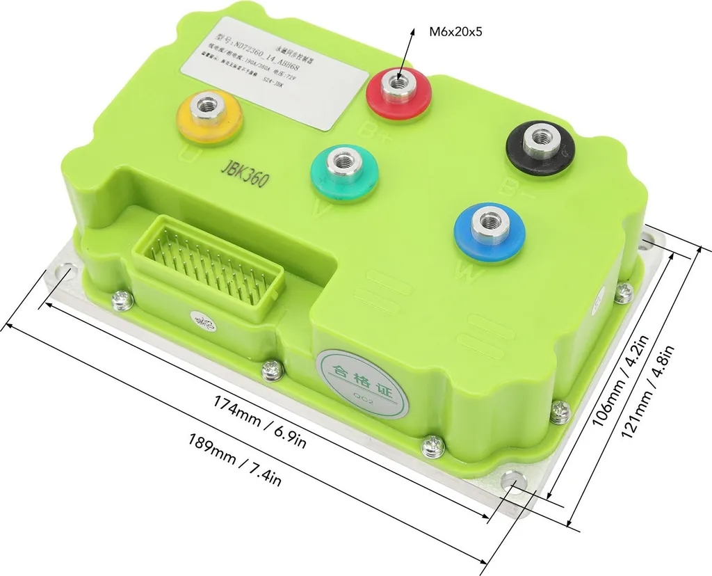 Kit de Contrôle pour Conversion Moto Électrique Haute Performance 360A