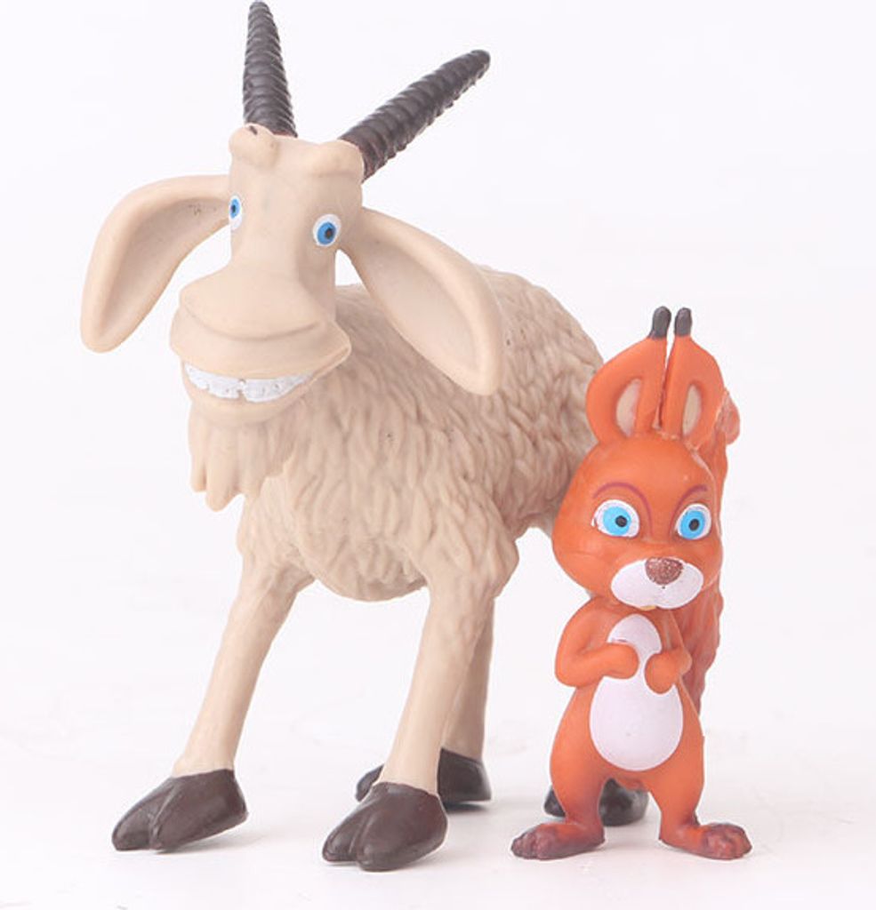 10 Stück Masha und der Bär Action Figur Anime Modell Produktbild 4