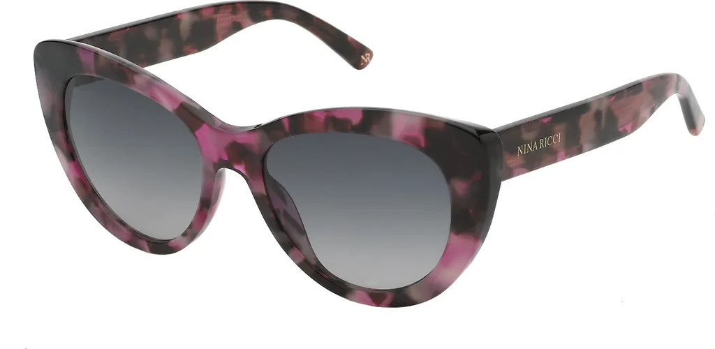 Lunettes de soleil Nina Ricci SNR375 09SJ Avana Viola Lucida 53mm