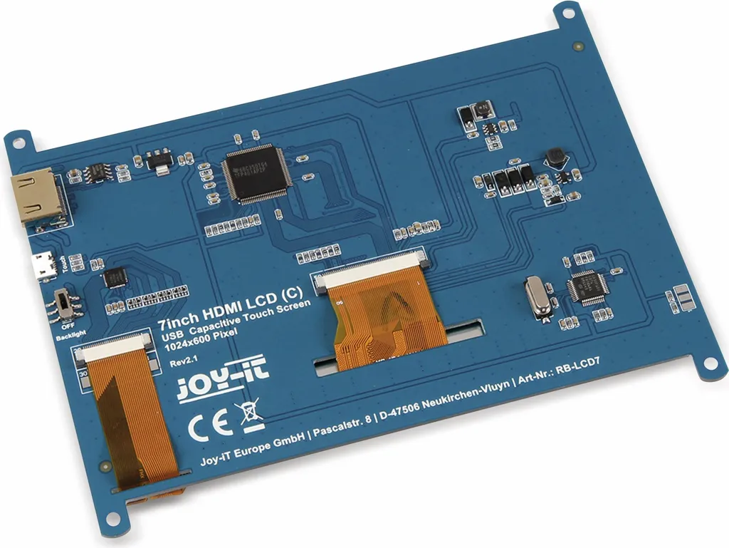 Module LCD tactile 7'' JOY-IT pour projet Domotique et Raspberry Pi DIY
