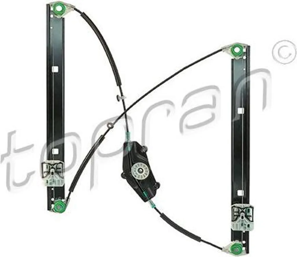 Lève-vitre Fiable TOPRAN 114 438 compatible Audi Q5 - Acier Renforcé