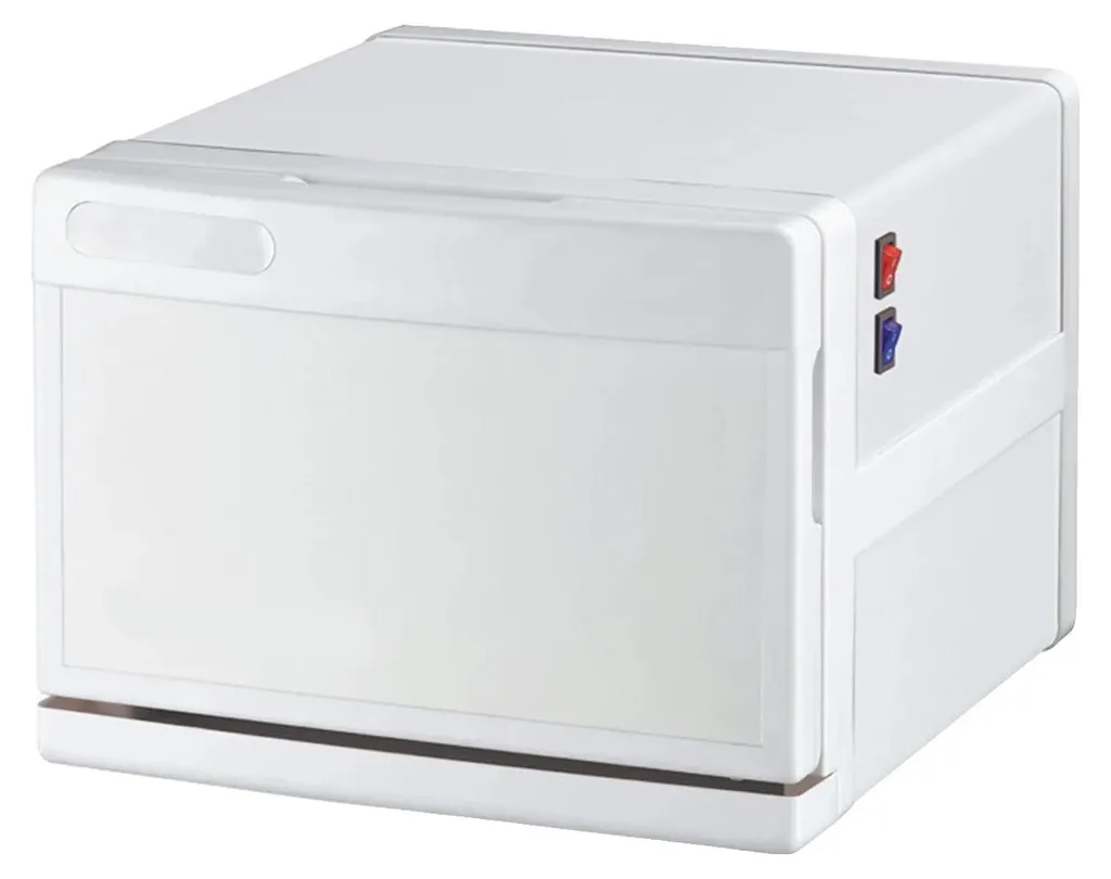 Boîte de désinfection et stérilisateur UV blanc 7L pour serviettes