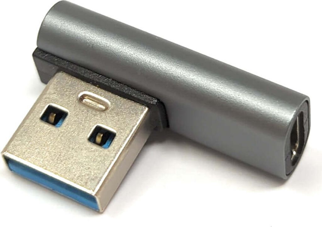 SYSTEM-S USB 3.1 Adapter Typ C Buchse zu 3.0 Typ A Stecker Produktbild 