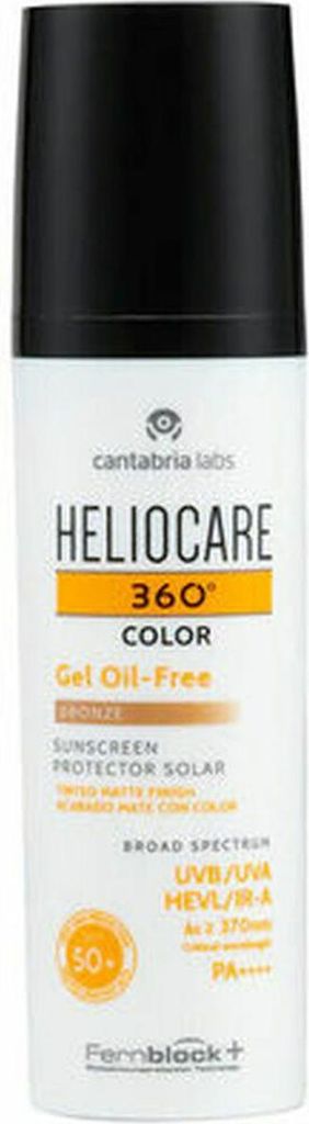 Heliocare 360o Color Gel Oil-Free Spf50 Bronze 50ml