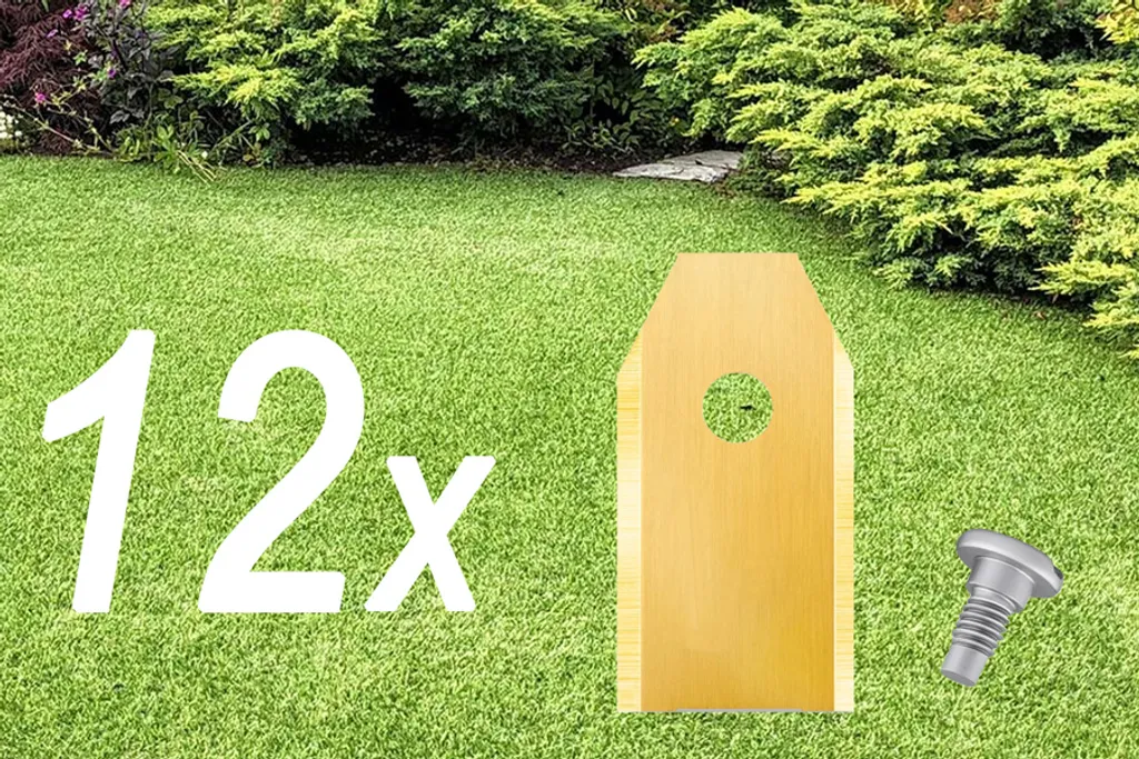12 Lame Robot Tagliaerba per Husqvarna Automower e Gardena Sileno