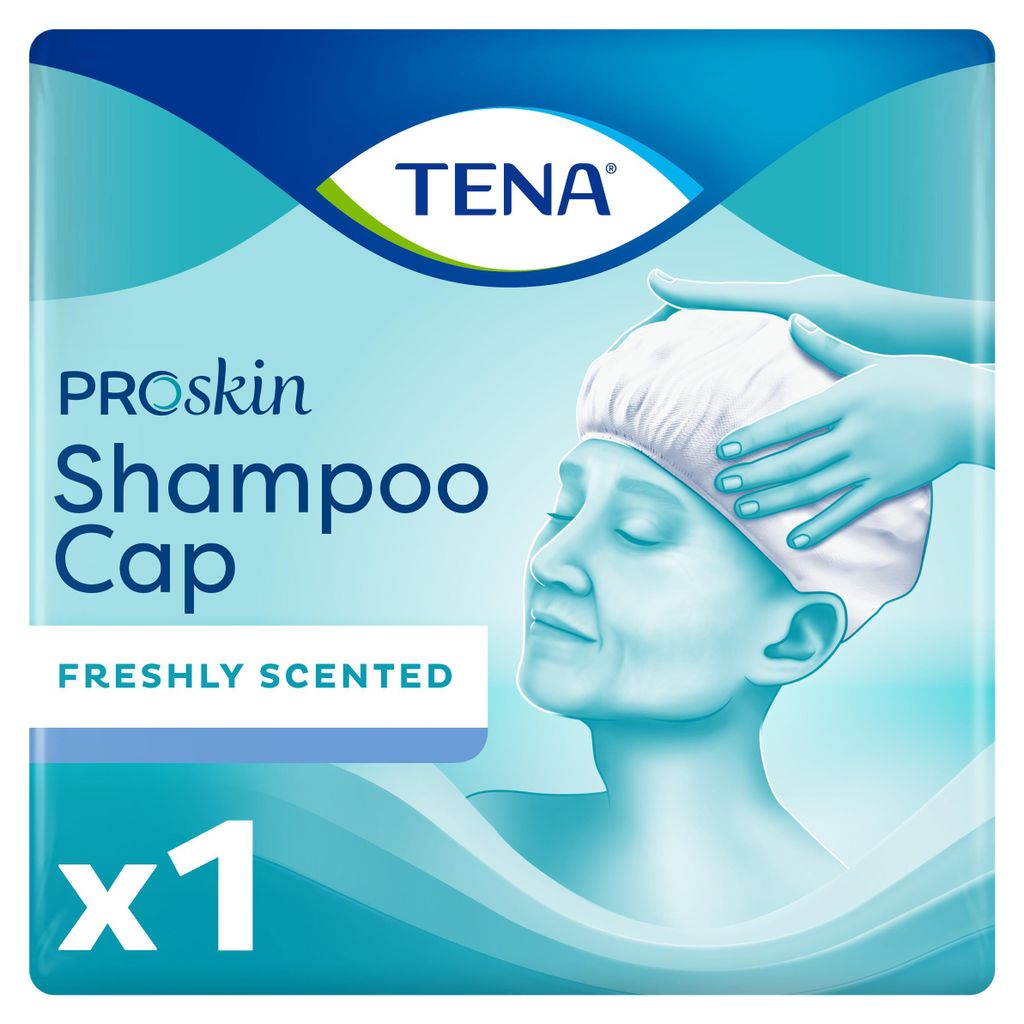 Tena Shampoo Cap (1 stuk) Productafbeelding 