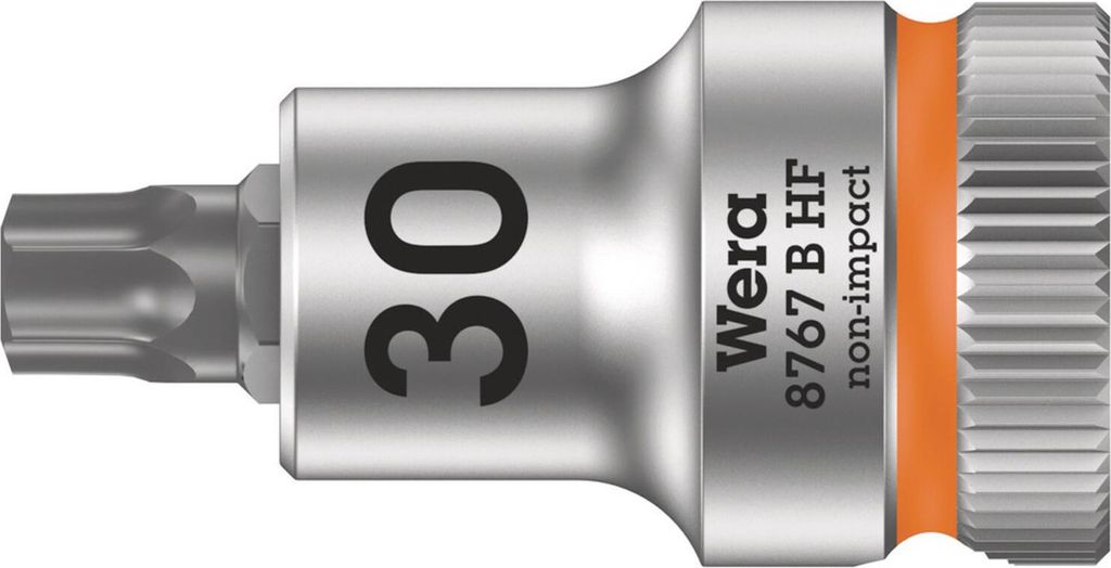 Wera 05003066001, Buchse, 3/8", 1 Kopf/Köpfe, T30, Chrom-Vanadium-Stahl, Chrom