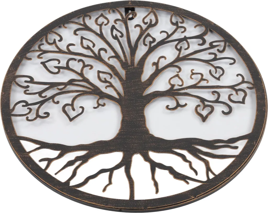 Tableau Mural en Métal Forme Arbre Design Minimaliste - Déco Love Tree 60cm