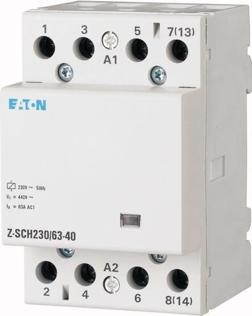 Contacteur 230V anti-surchauffe 63A pour éviter les disjonctions