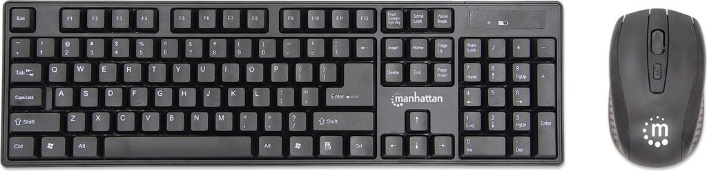 Manhattan Tastatur-und-Maus-Set - kabellos