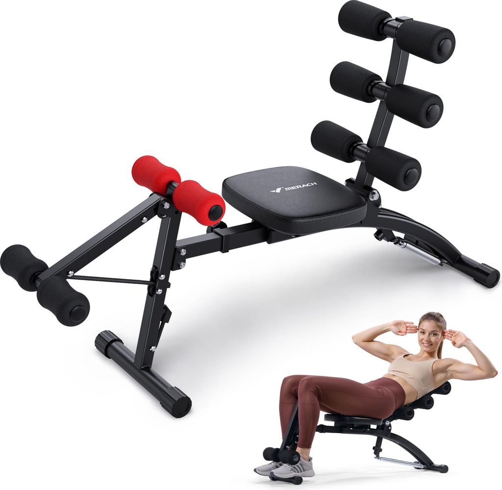 Bauchtrainer – Multi-Function Bauchmuskeltrainer für Zuhause, ideal für Ganzkörpertraining, geeignet für alle Körpergrößen