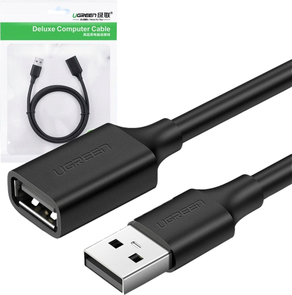 Ugreen Cavo di prolunga Usb 2.0 Us103, 1M (nero) Immagine del prodotto 