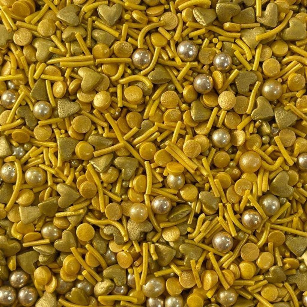 Zuckerdekor Goldener Schatz 80g