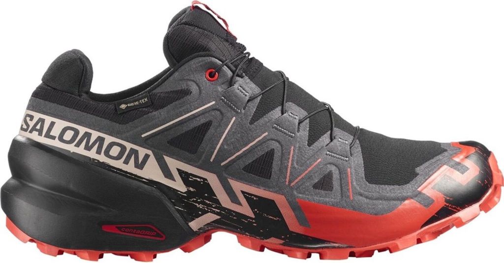 SALOMON SHOES SPEEDCROSS 6 GTX Black/Fird/Almilk 000 000 42.5