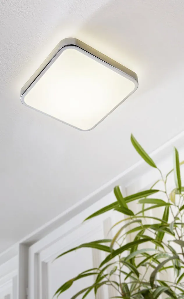 Plafonnier LED Eglo 96229 : Solution Éclairage 1500lm Chrome Puissant - 10