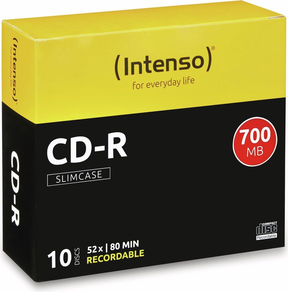 Intenso Cdr80 700Mb 52X (10) Sc Obrázek produktu 