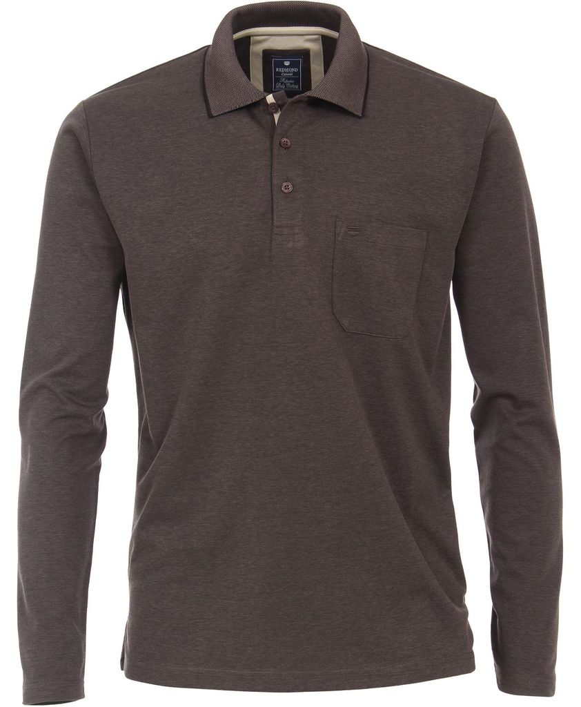 Redmond - Herren Polo-Shirt Langarm (912111), Größe:XXL, Produktbild 