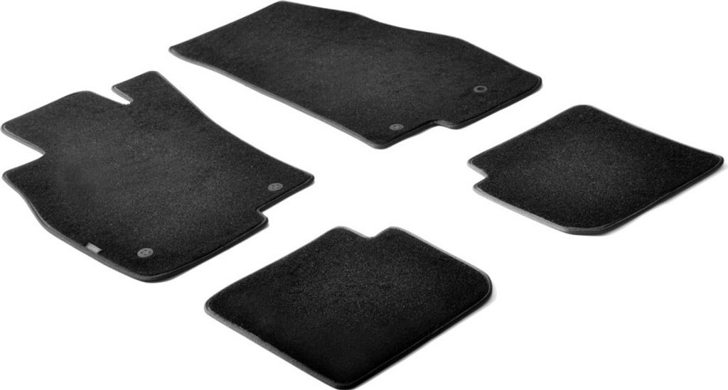 Fußmatten Lampa aus Teppich nach Maß kompatibel für Alfa Romeo Mito (09/08>04/19)