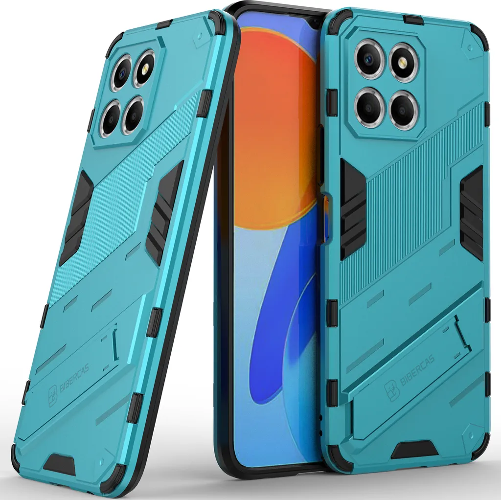 Custodia Honor X6 / X8 5G Blu Antiurto - Cover Ibrida Qualità Top