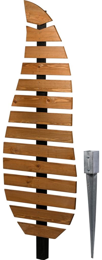 Dobar Rankhilfe Komplexus in Blattform zweifarbig aus Holz Produktbild 