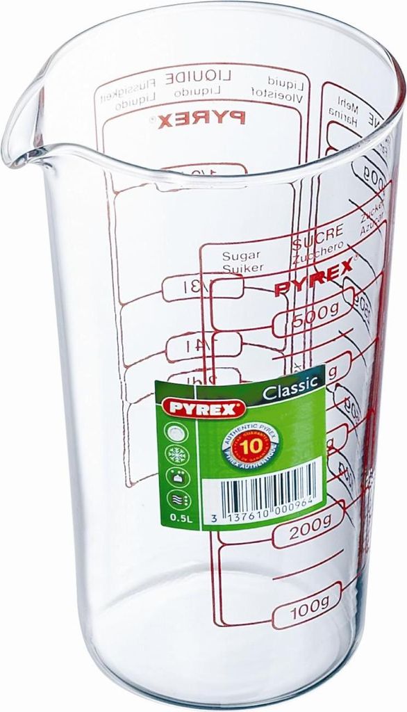 Pyrex 3137610000964, 0,5 litros, 1 unidad Imagen del producto 