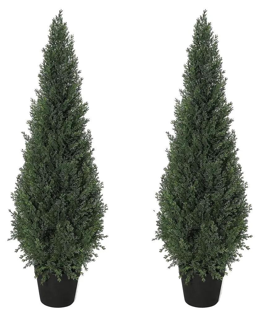 Arbre topiaire artificiel 90 cm vert au rendu naturel très réaliste